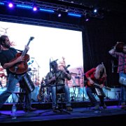 Battling mandolins.   (photo by Betty Horn)