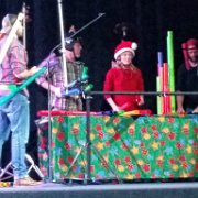 Boomwhackers - a spectacle that truly has to be seen to be believed.   (photo by Betty Horn)