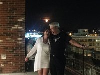 Jay and Ronda and the Moon.