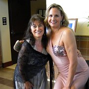 Deb and one of her team.