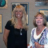 Rich Williams&#39; wife, Debbie (left) and Kerry Livgren&#39;s wife Vicci.