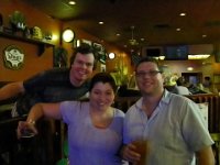 ...had to include one pic of Jason Degenhart (left), since I didn't get a pics of him on stage with Invisible Bike. He is joined by Kerrice Mapes and Jarrod Guth.